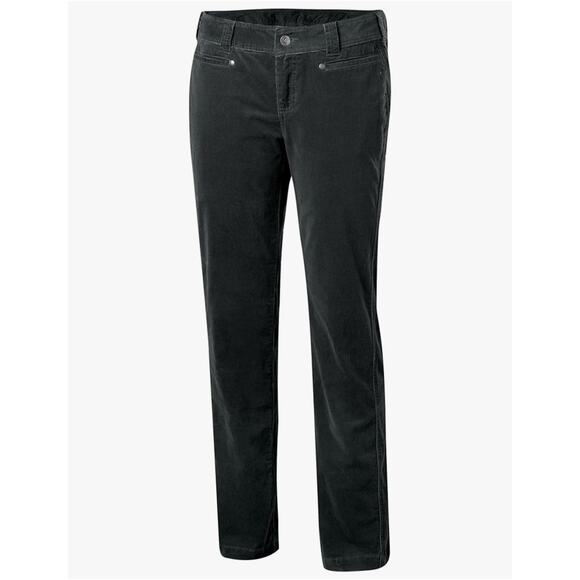 ISIS Blue Note Corduroy Velvet Pants Low Rise Y2K Charcoal Womens Size 4 - Picture 7 of 10